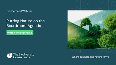 Putting Nature on the Boardroom Agenda
