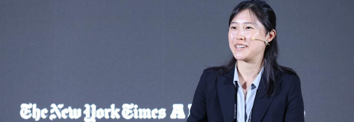 Head and shoulders photo of Ashley Bang at the NYT conference